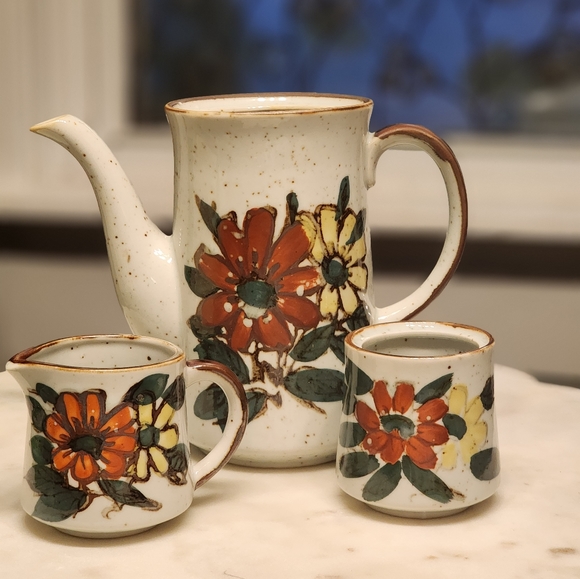 Retro vintage tea set - Picture 1 of 3